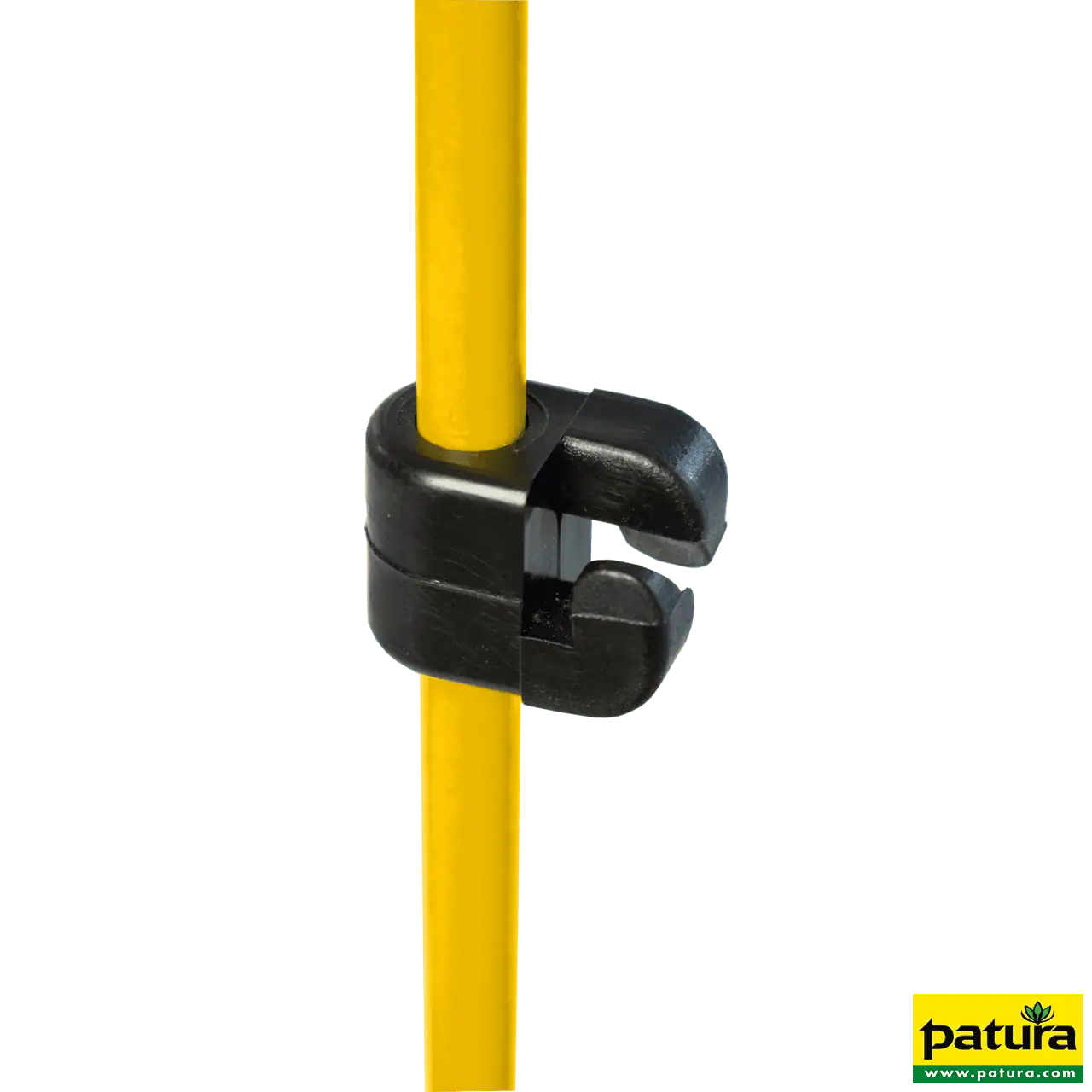 Kunststoffisolator schwarz, für 10 mm Glasfiberpfähle (25 Stück/Pack)