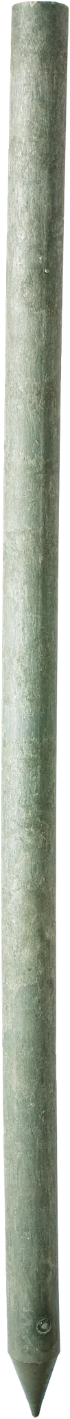 Recycling-Pfahl 200 cm lang, 8 cm stark, rund
