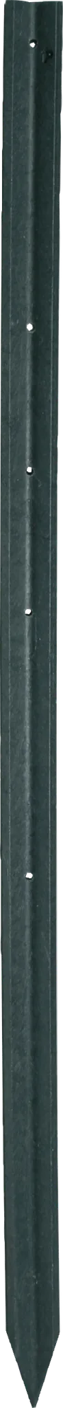 Kunststoff-Pfosten 1,85 m Kreuzprofil, gespitzt (Pal. mit