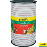 Tornado XL Breitband 12,5mm, 400 m Rolle 5 Niro 0,20 mm, 2 Cu 0,30 mm, weiss-rot
