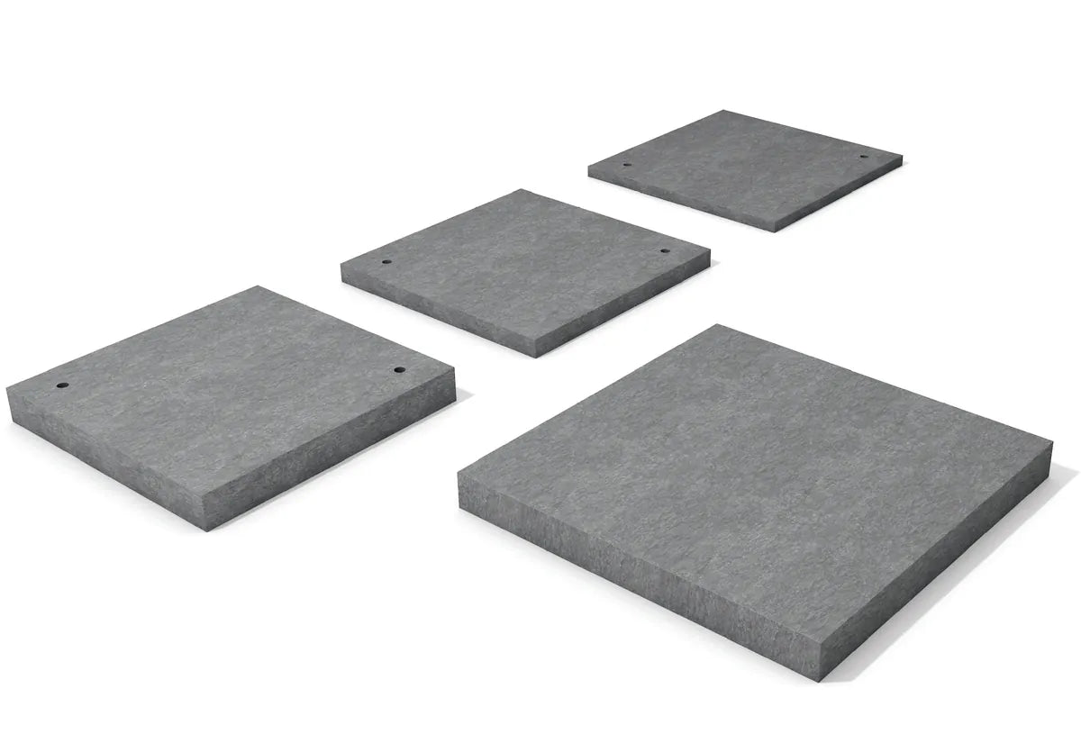 Containerplatte / Unterlegplatte aus Recyclingmaterial