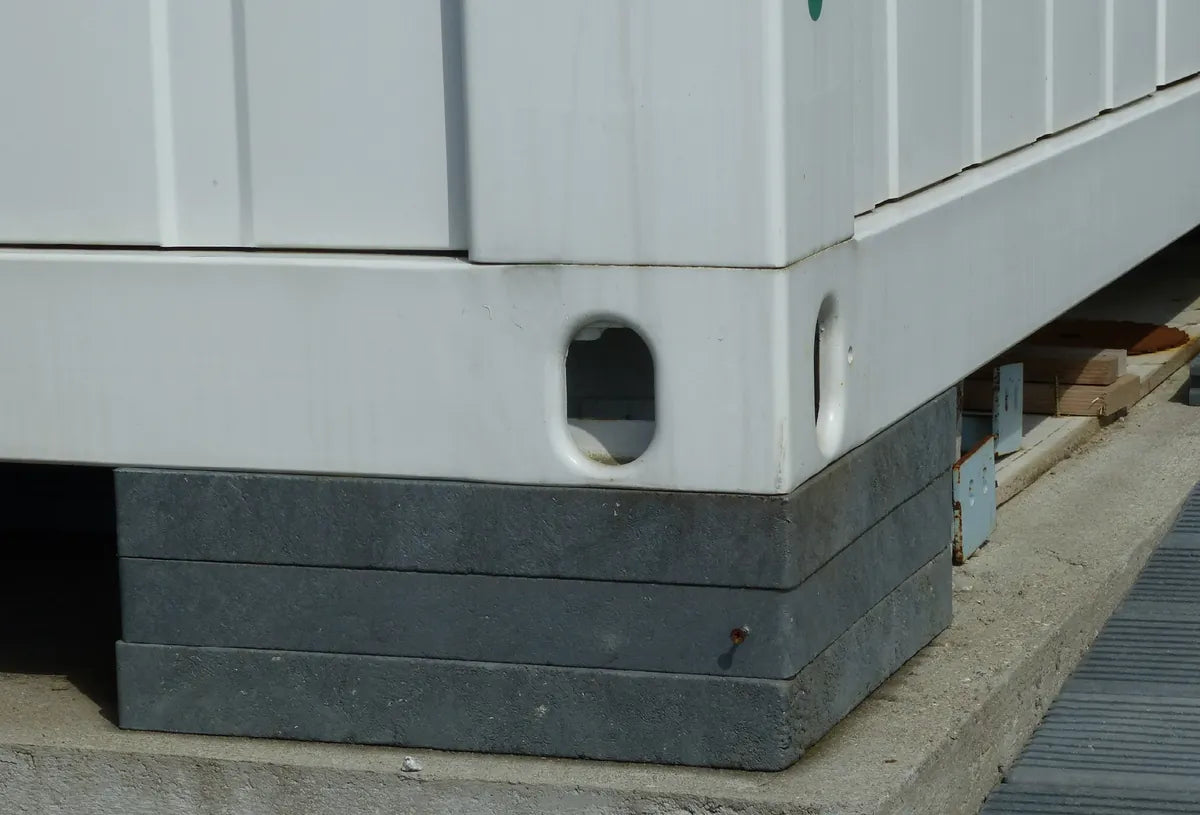 Containerplatte / Unterlegplatte aus Recyclingmaterial