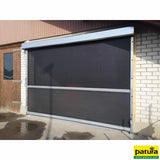 Elektro-Rolltor PLUS, 4,10 m x 4,00 m, mit Führungsschiene, Mittelrohr, Rohr Ø 100 mm