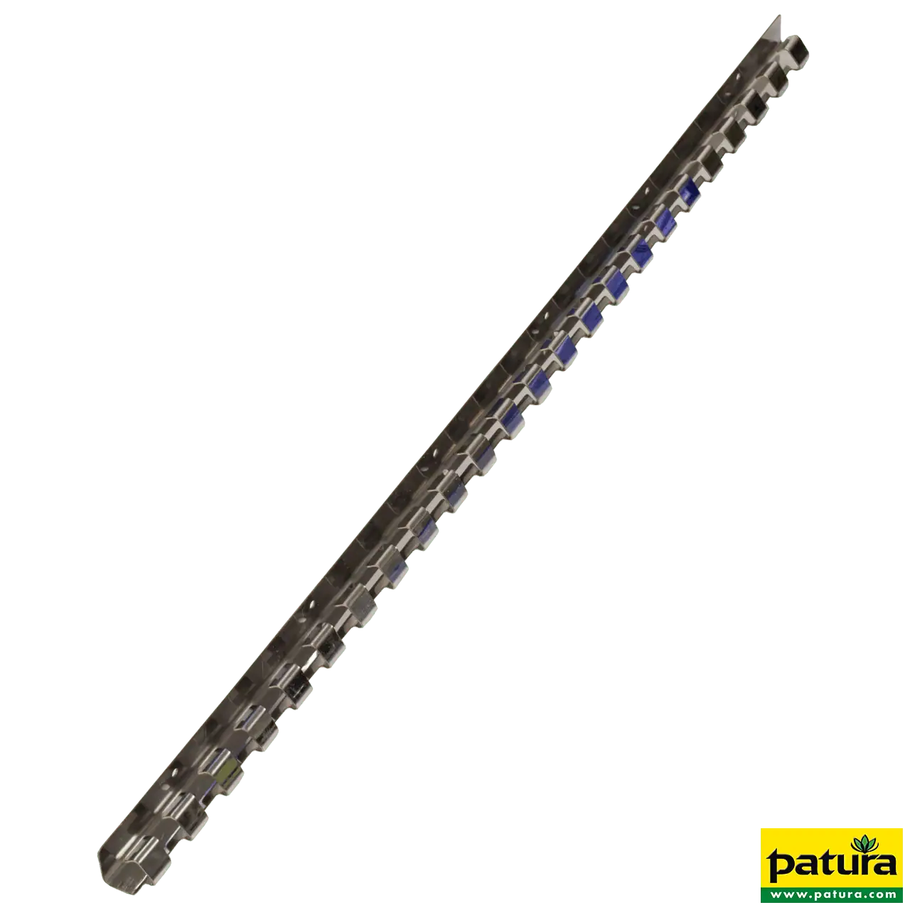 Befestigungsschiene mit 5 Pendelplatten L=984 mm, Edelstahl, mit Montagezubehör