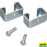 Montageset, T-Pfosten, für Isolatoren M6 oder Ø 6 mm, 2 Stk