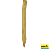 Robinienpfahl, halbiert, 2250 mm, Ø 13-15 cm, gefast, 3-fach gespitzt, entrindet