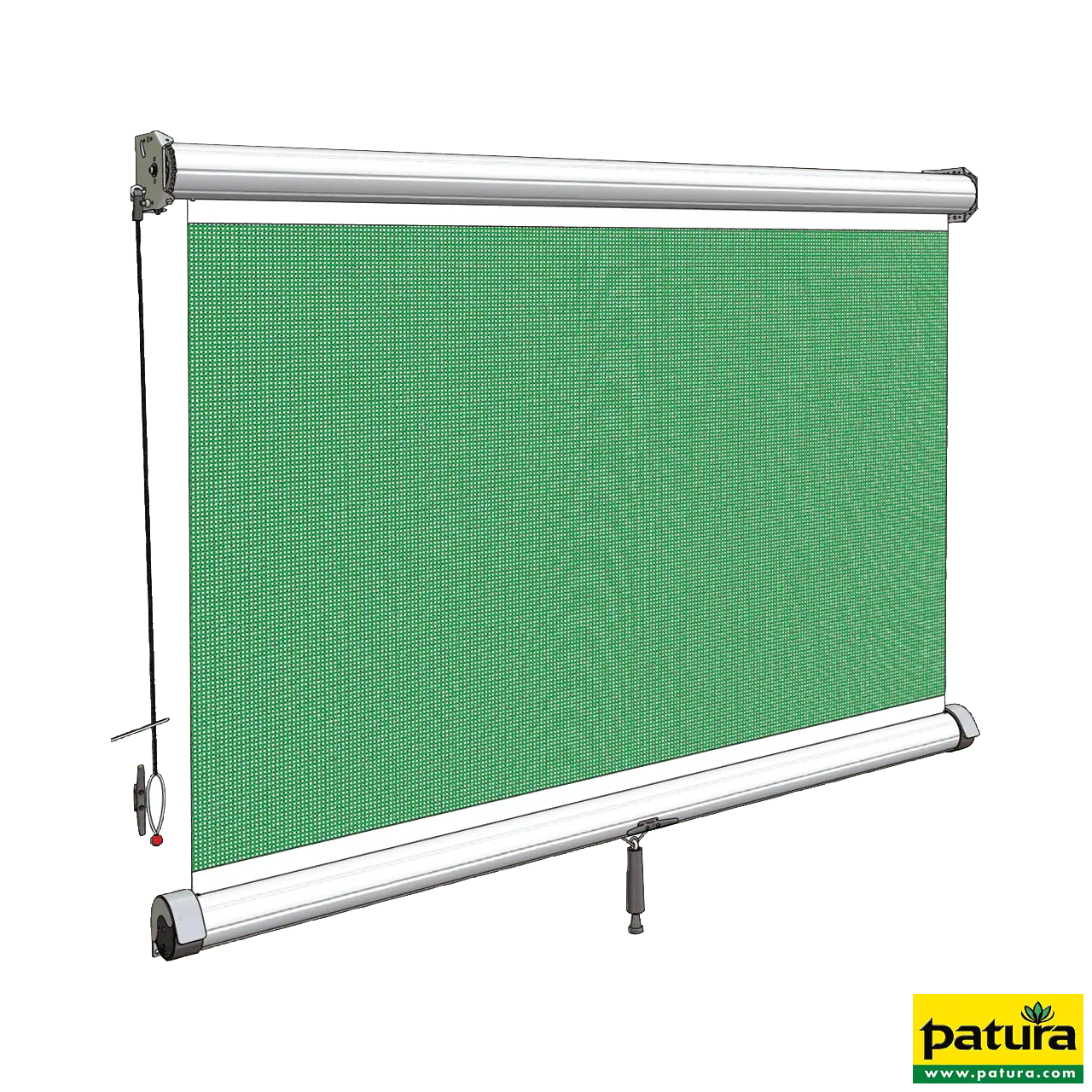 Patura Windschutz-Zugrollo Breite 4,50 m