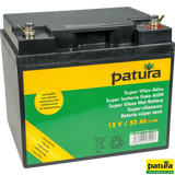 Super-Vlies-Akku 12 V / 50 Ah C100 wartungsfreie Vliesbatterie