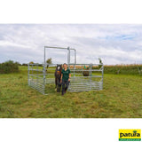 Sicherheits-Pferde-Panel mit Schiebetor 3,60 m, Höhe 2,50 m