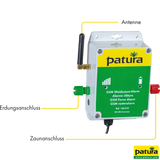 PATURA GSM-Weidezaun-Alarm