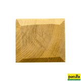 Robinienpfahl, vierkant, 1500 x 60 x 60 mm, gesägt, gefast, 4-fach gespitzt, sägerau