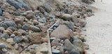 Rammpfahl aus Recyclingmaterial