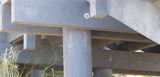 Rammpfahl aus Recyclingmaterial