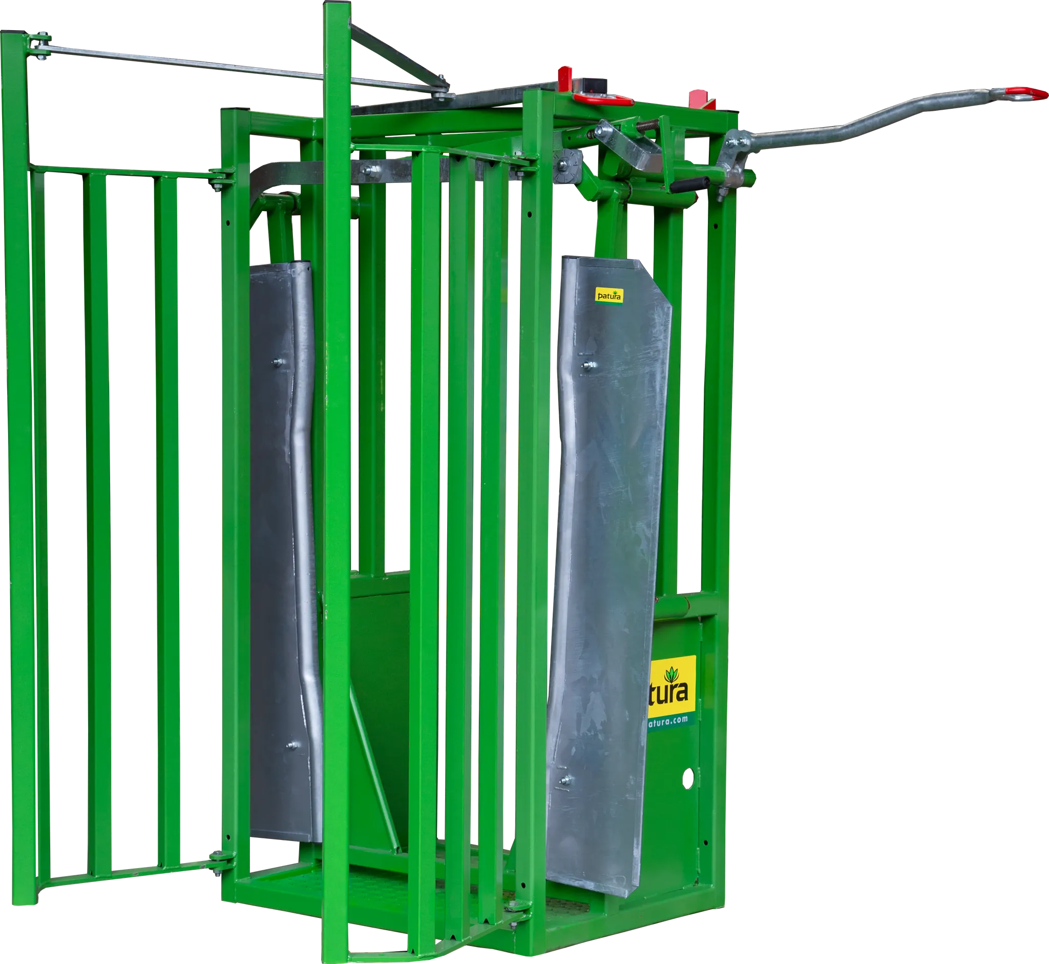 Halsfangvorrichtung A 3000, verzinkt mit Fangkorb und Ständer