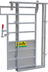 Rahmen mit Schiebetür XL, Breite 1,18 m Höhe 2,08 m, vz