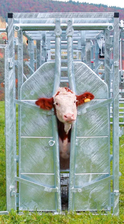 Behandlungsstand A8000 mit Seitenverengung, Heckschiebetüre