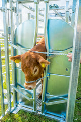 Behandlungsstand A8000 mit Seitenverengung, Heckschiebetüre