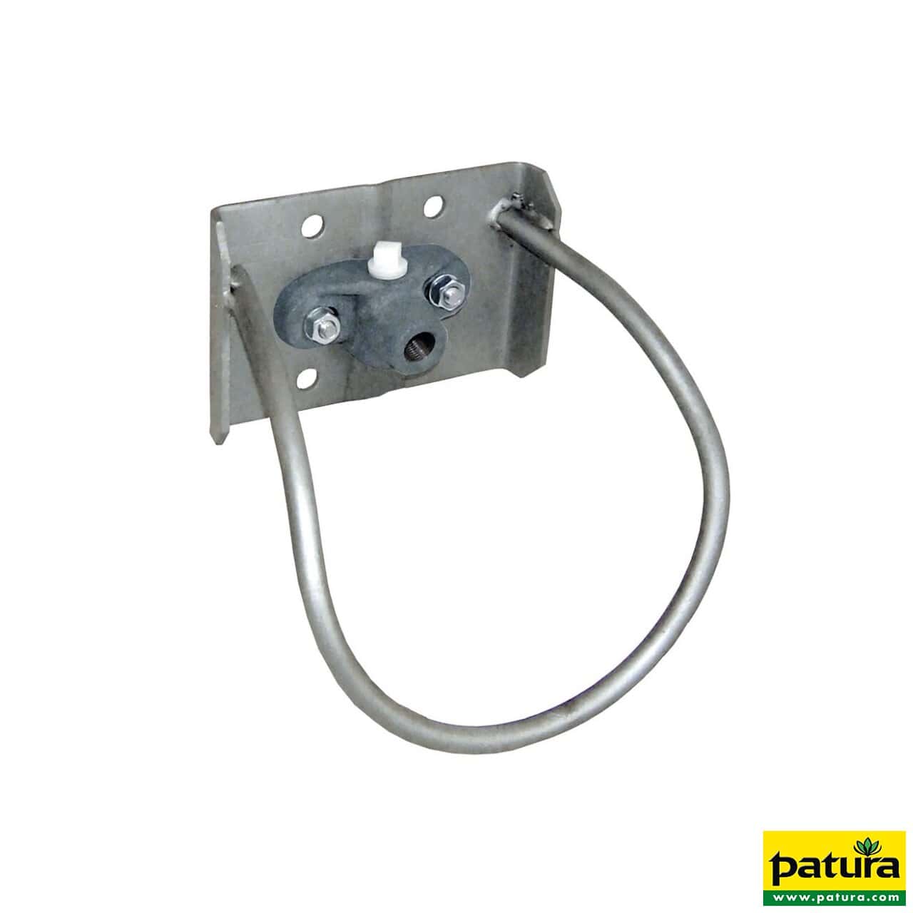 Schutzbügel, verzinkt, für Bullennuckel Modell 326, inkl. Wandwinkel Modell 328, 10° Neigung, ½" IG