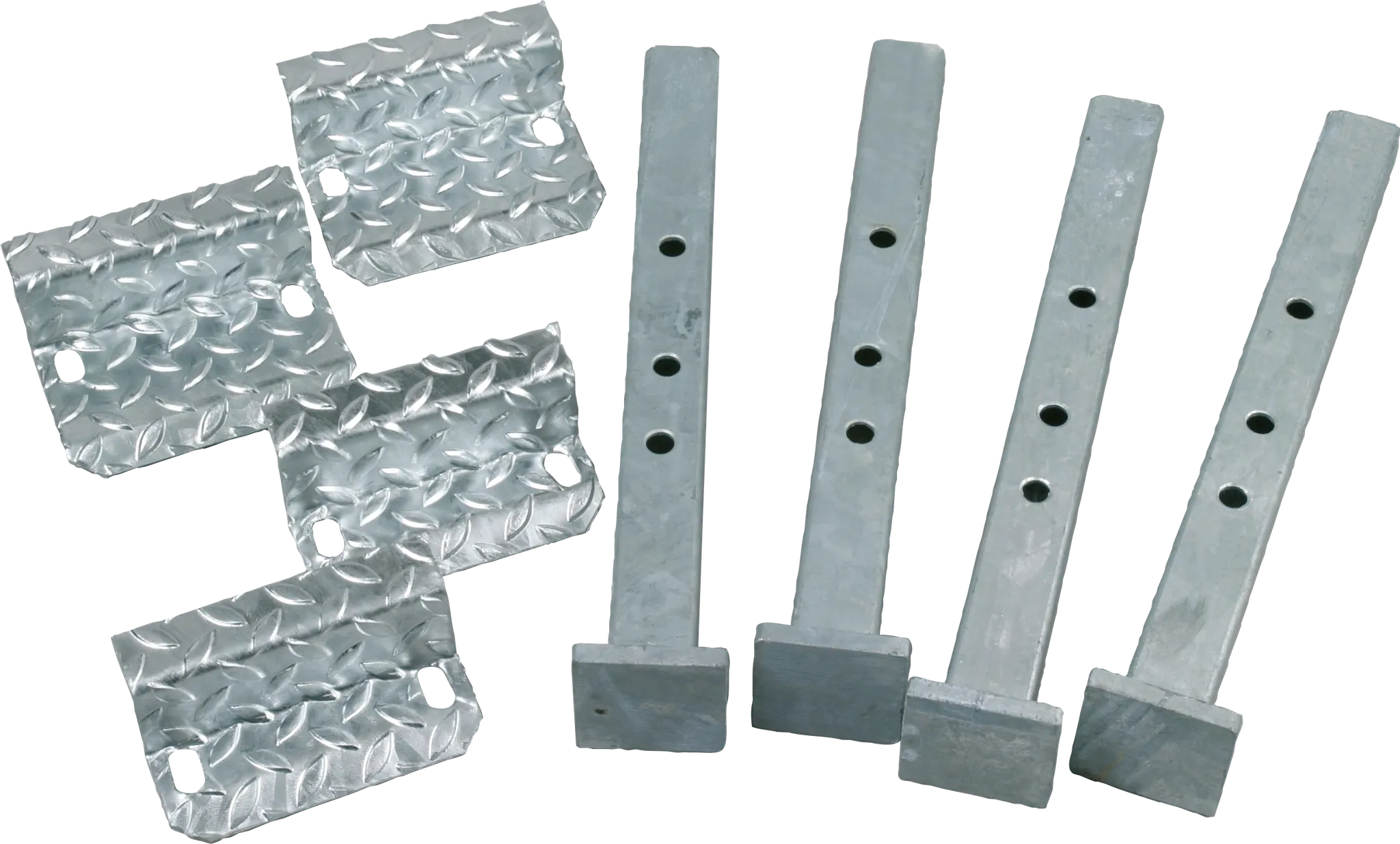 Abstellfüße und Montageplatten für Wiegebalken HD5T