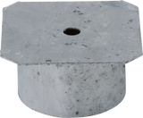 Abdeckung für Einbauhülse Pfosten 102 mm Edelstahl