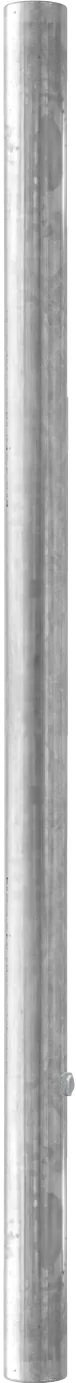 Pfosten d=102 mm, L= 2,13 m, Edelstahl