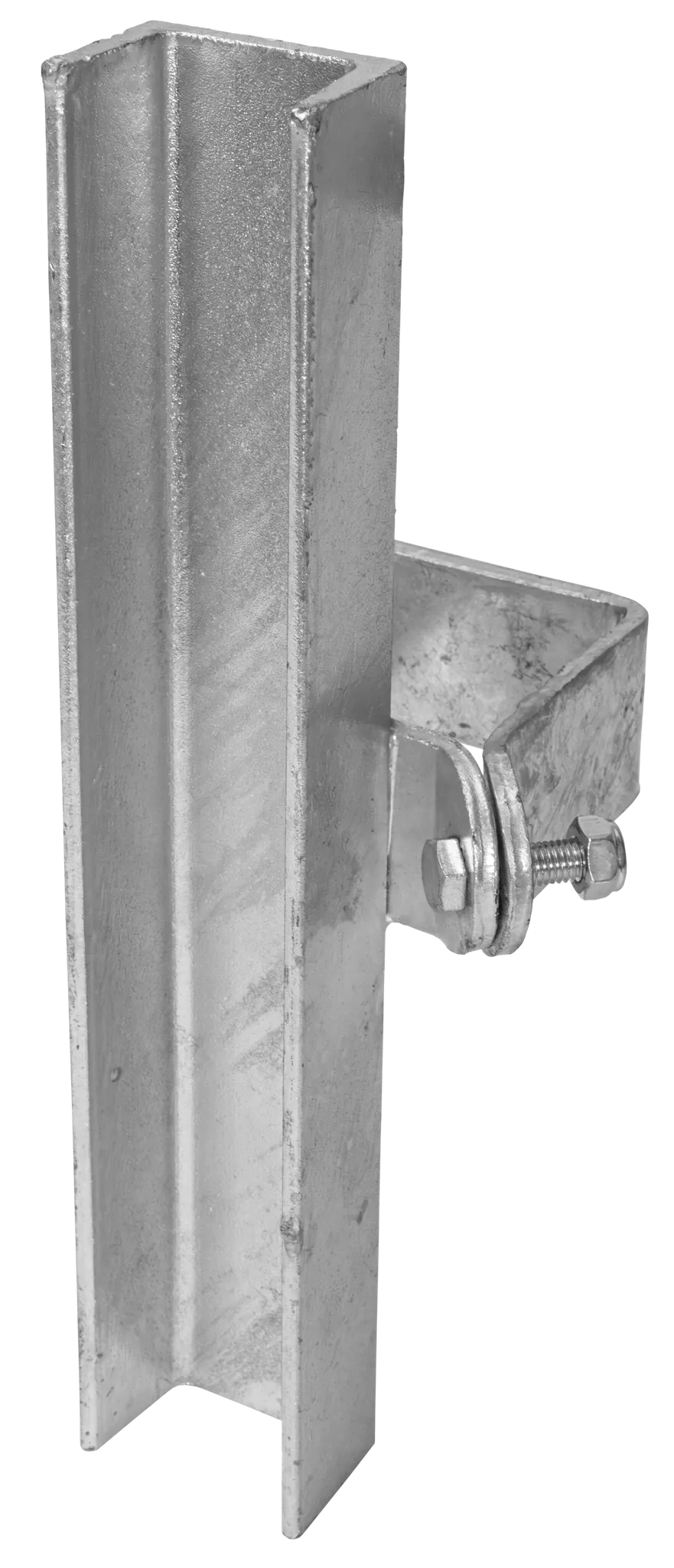 Schelle Quadrat 90 mm, U-Profil einfach