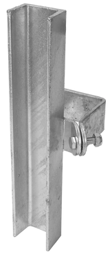 Schelle Quadrat 90 mm, U-Profil einfach