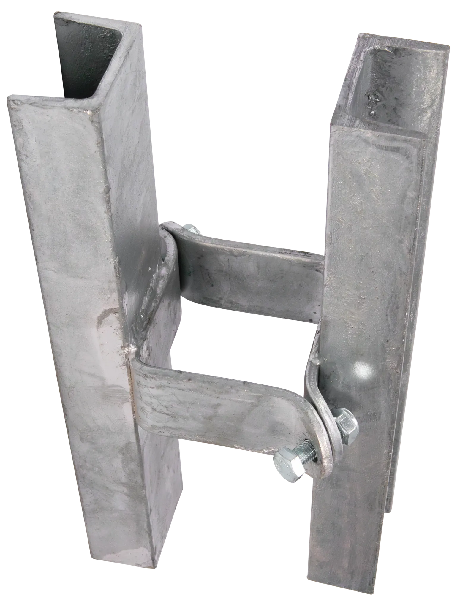 Schelle Quadrat 90 mm, U-Profil doppelt