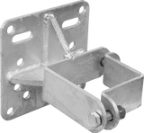 Schelle Quadrat 90 mm, Halter für Tränkebecken, vz