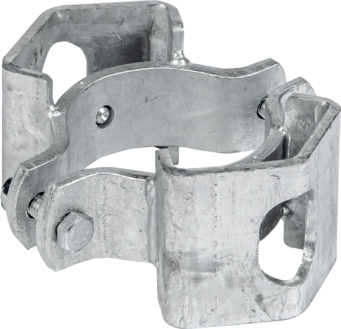 Schelle d=102 mm, mit 2 Riegelhalter RS