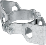 Schelle d=102 mm, mit 2 Riegelhalter RS parallel