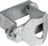 Schelle Quadrat 90 mm, mit 1 Riegelhalter RS