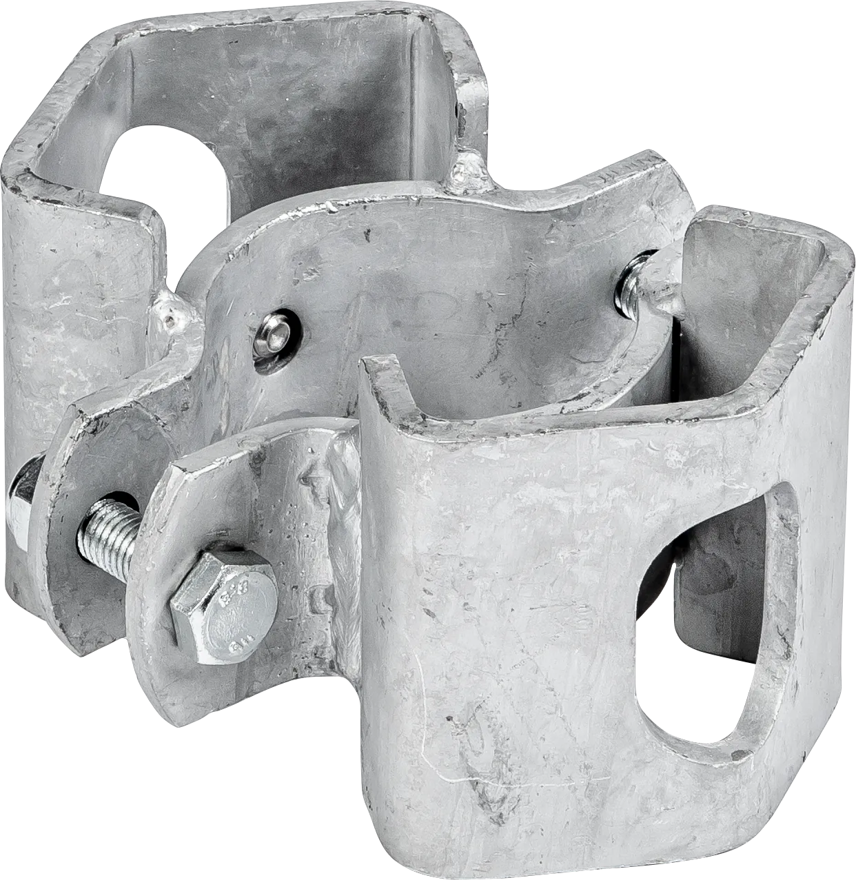 Schelle d= 76 mm, 2 Riegelhalter RS