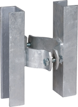 Schelle d= 76 mm, U-Profil doppelt