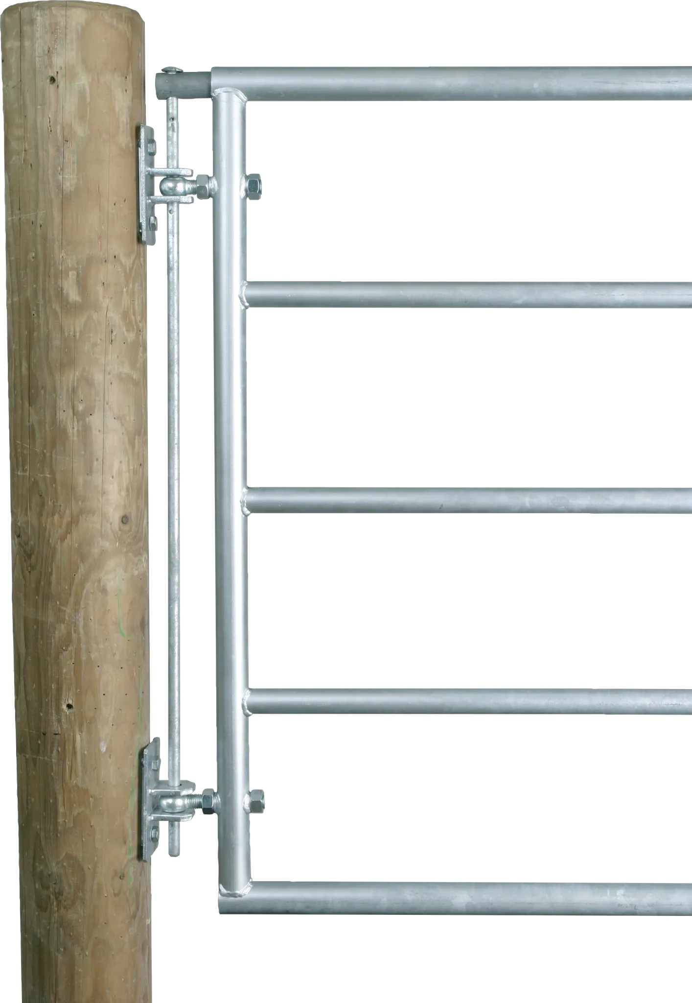 Zwischenraum-Schutzstange, verzinkt für Weidetore