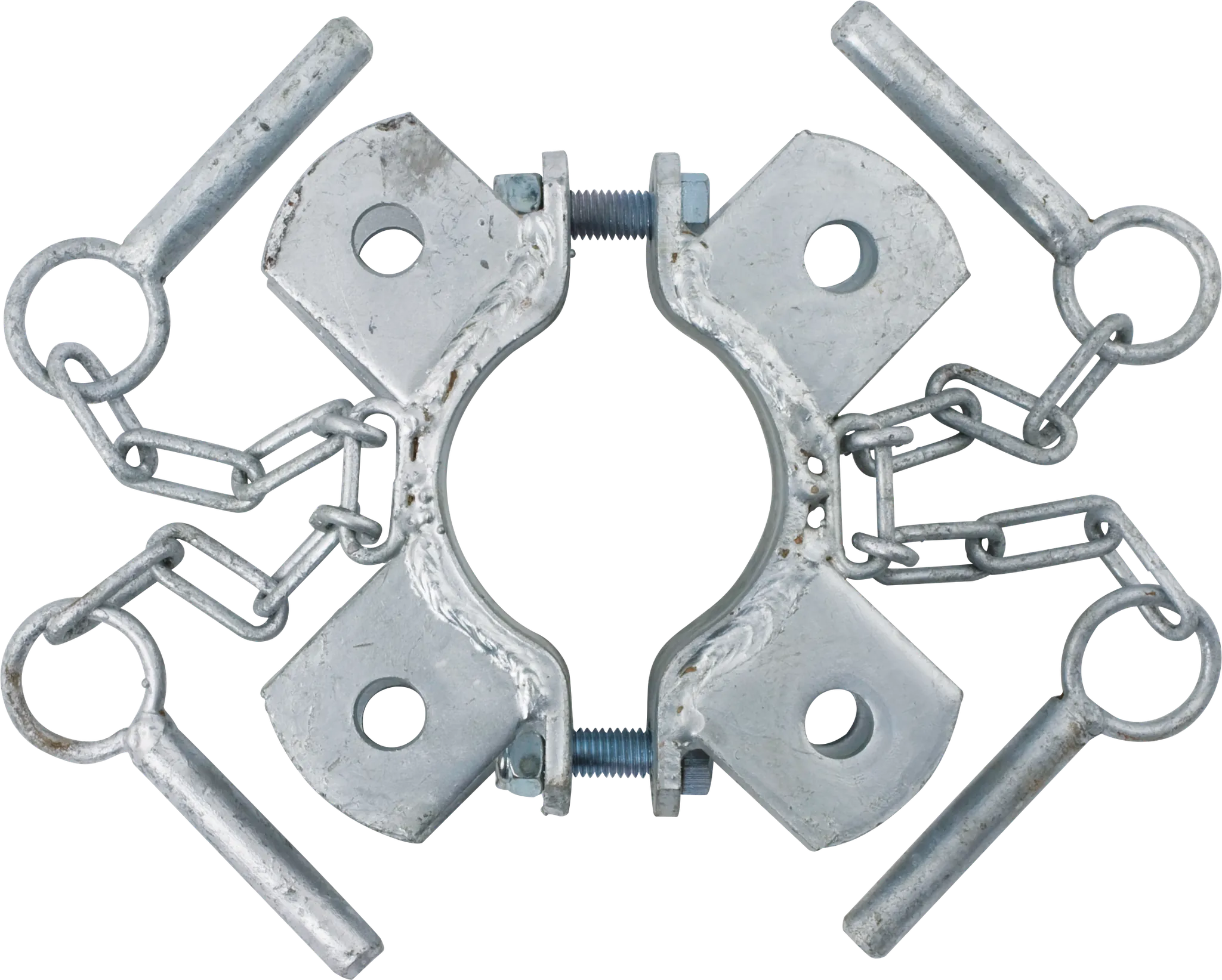 Schelle d= 76 mm, 4 Halter, vz