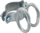 Schelle d= 76 mm, 2 Riegelhalter, vz