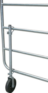 Stützrad für Weidetore fix