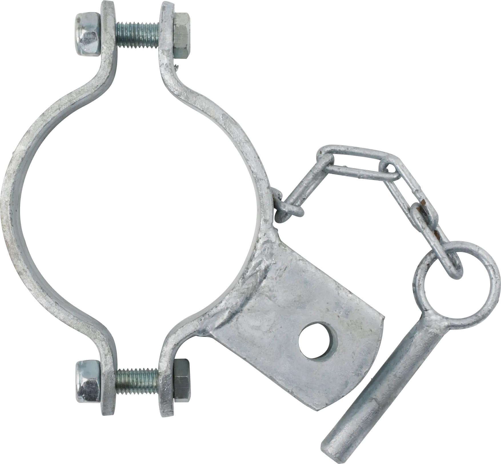 Schelle d=102 mm, 1 Halter, vz