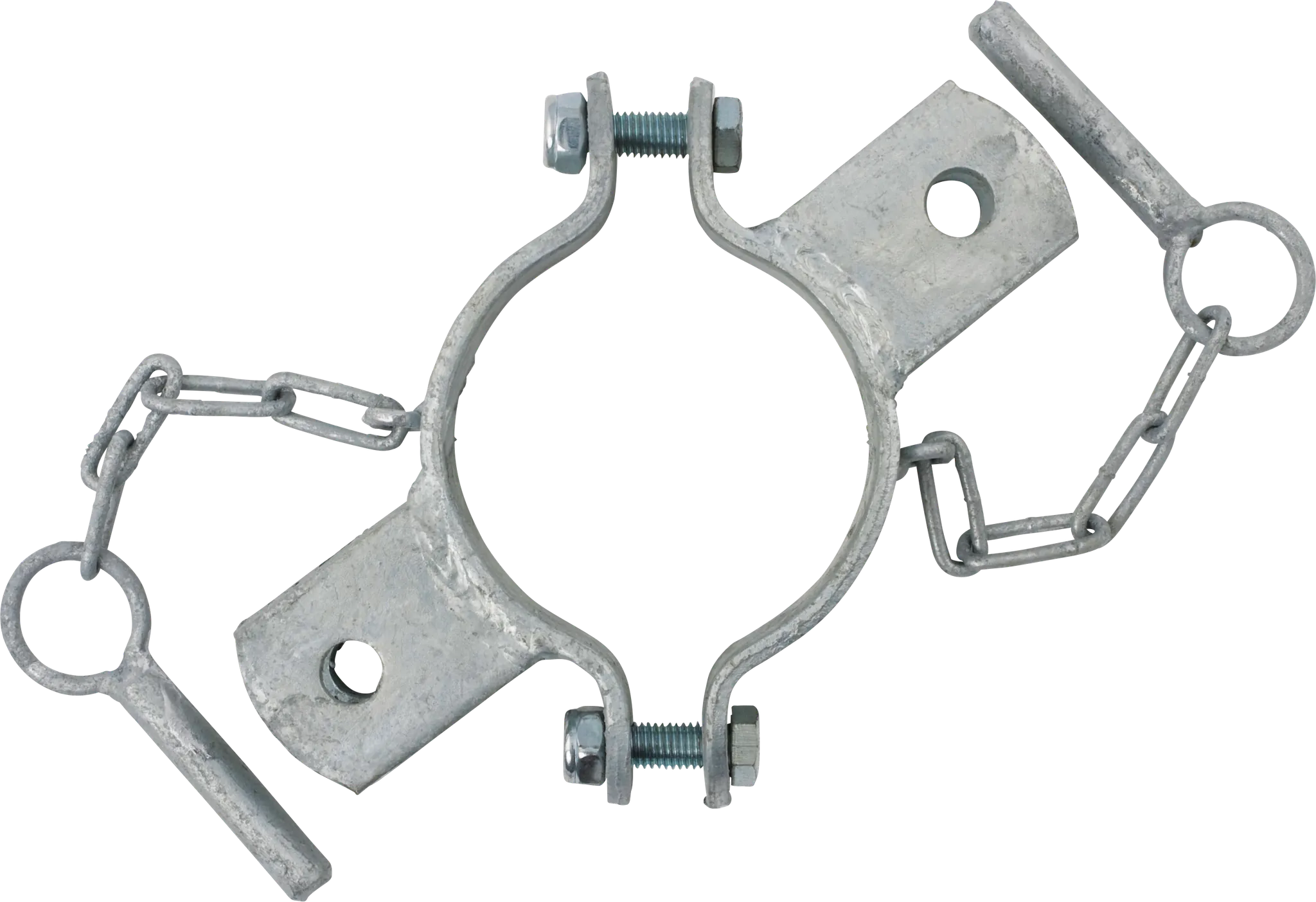 Schelle d=102 mm, 2 Halter, vz
