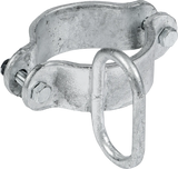 Schelle d=102 mm, 1 Riegelhalter, vz