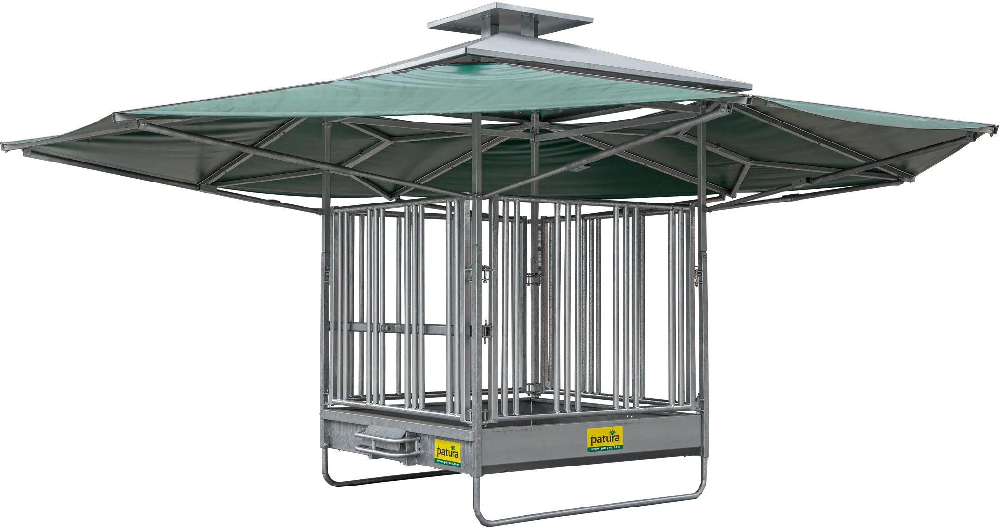 Klima-Raufe mit Sicherheits-Pferdefress- gitter