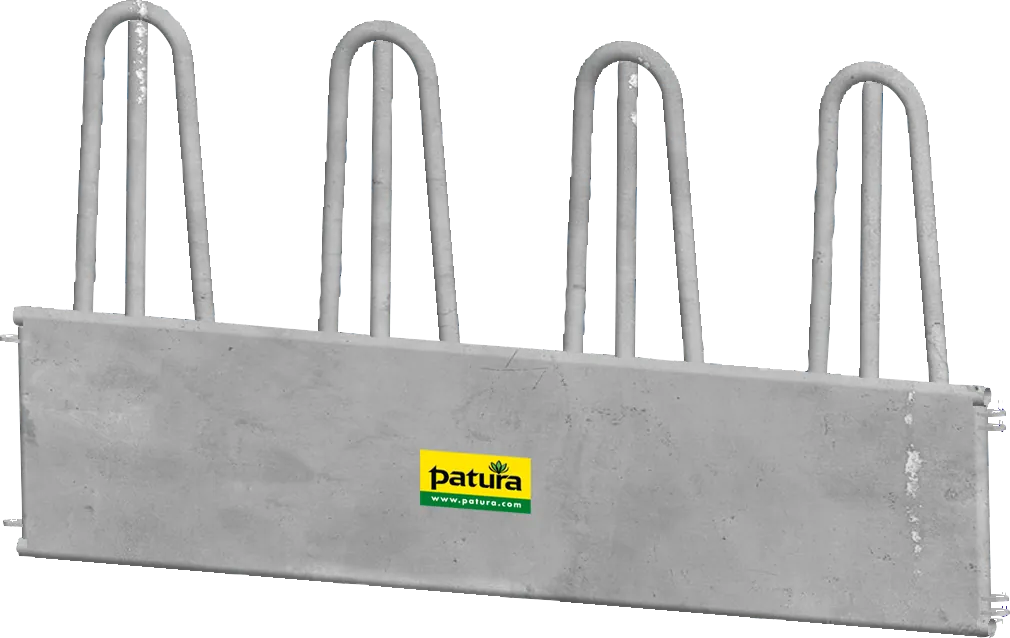 Palisadenfreßgitter gerade, 4 Palisaden pass. für Ovalraufe