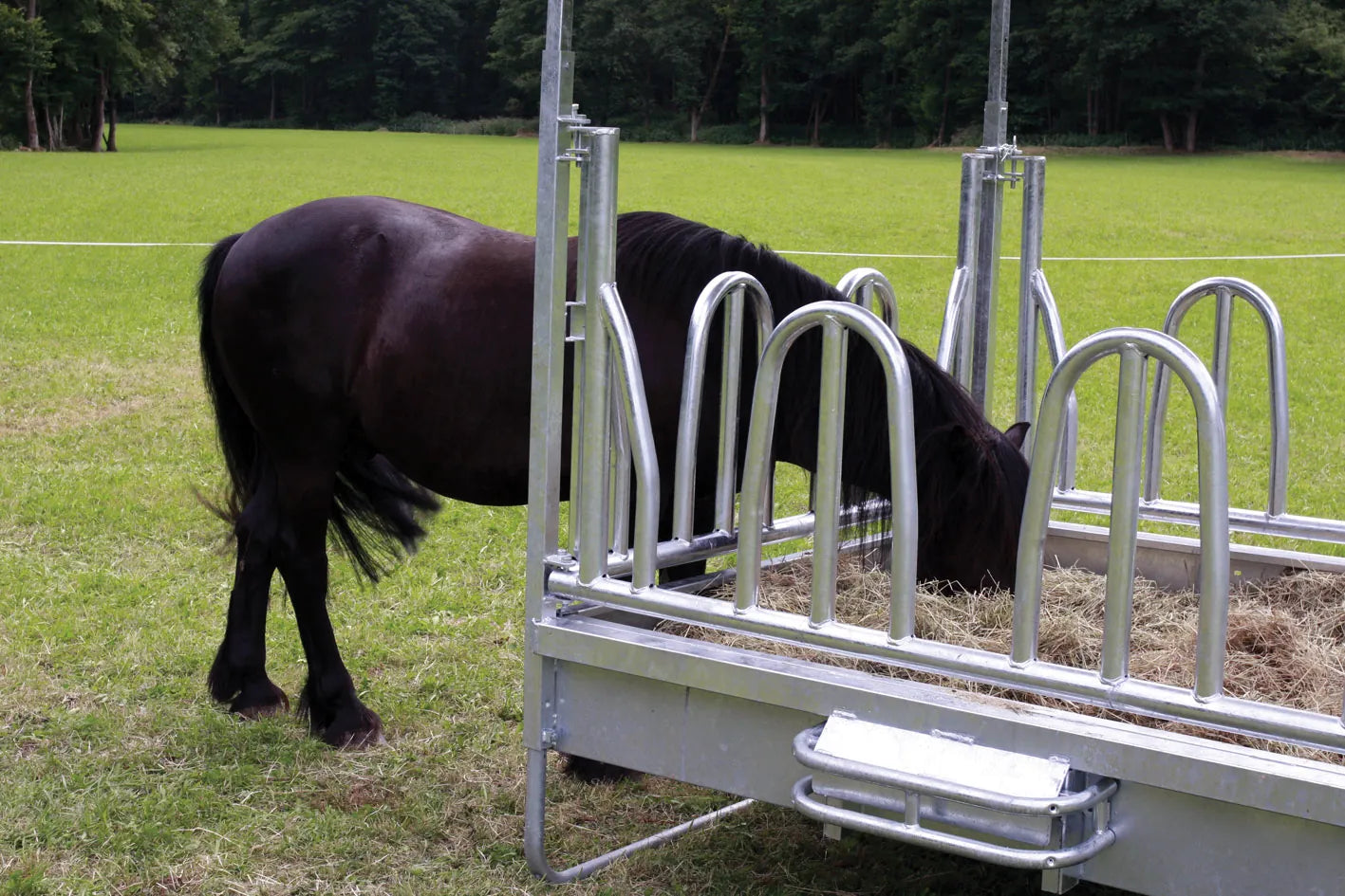 Dreipunkt-Schutzbügel für Viereckraufen Profi und Compact,