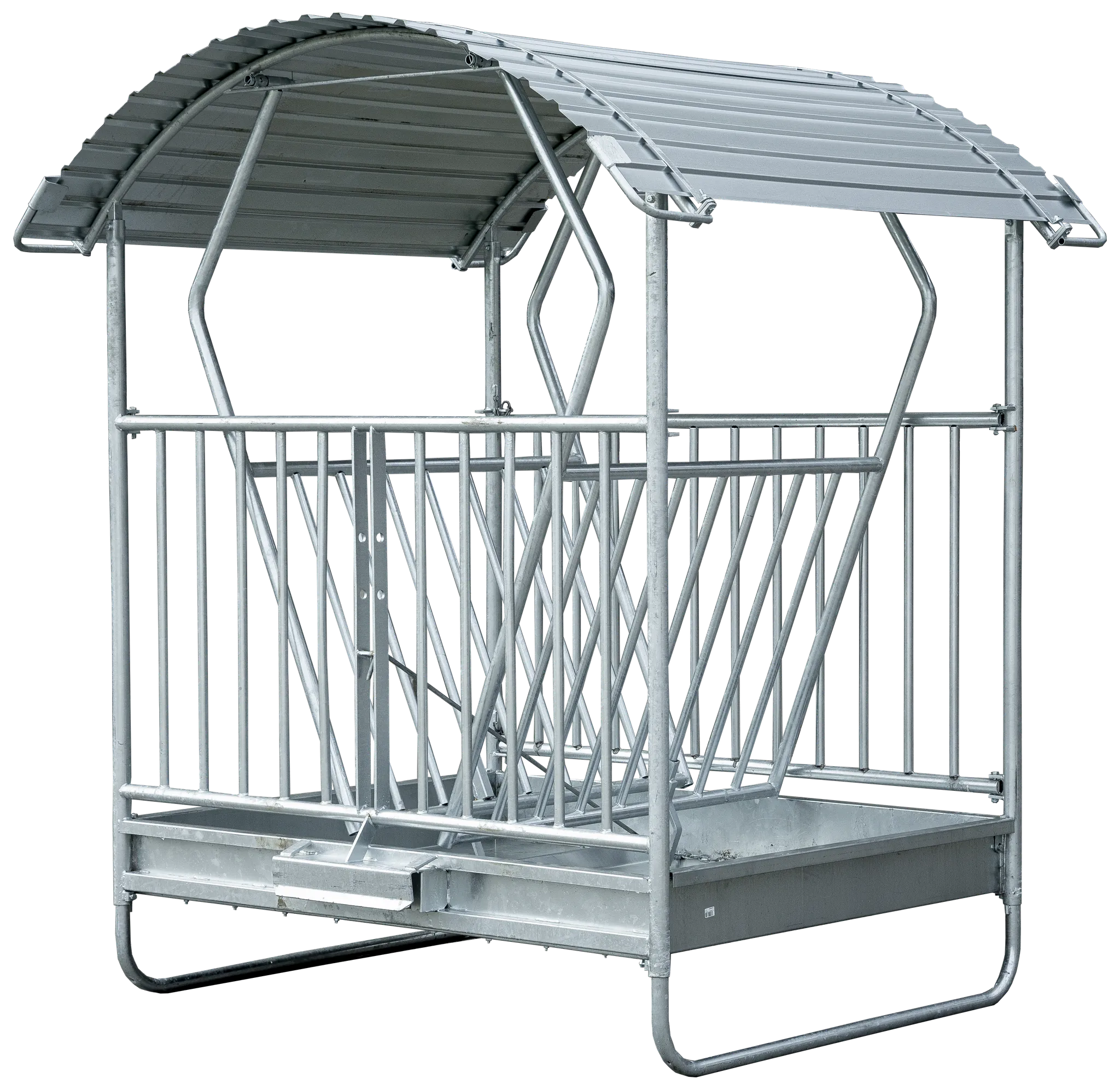 Pendelkorbraufe mit beweglichem Korb Innenmaße 1,90 x 1,50 m, komplett