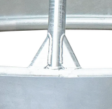 Futterspar-Rundraufe 15 Fressplätze