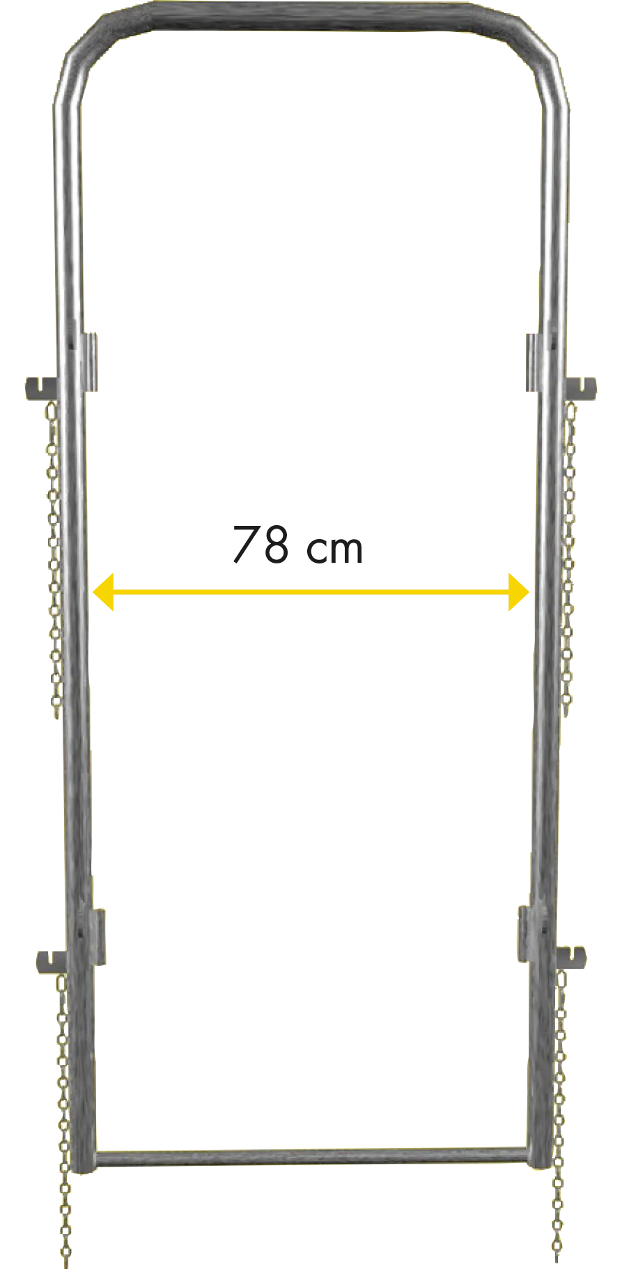 Rahmen für Treibgang Breite 0,88 m, Höhe 2,05 m, vz