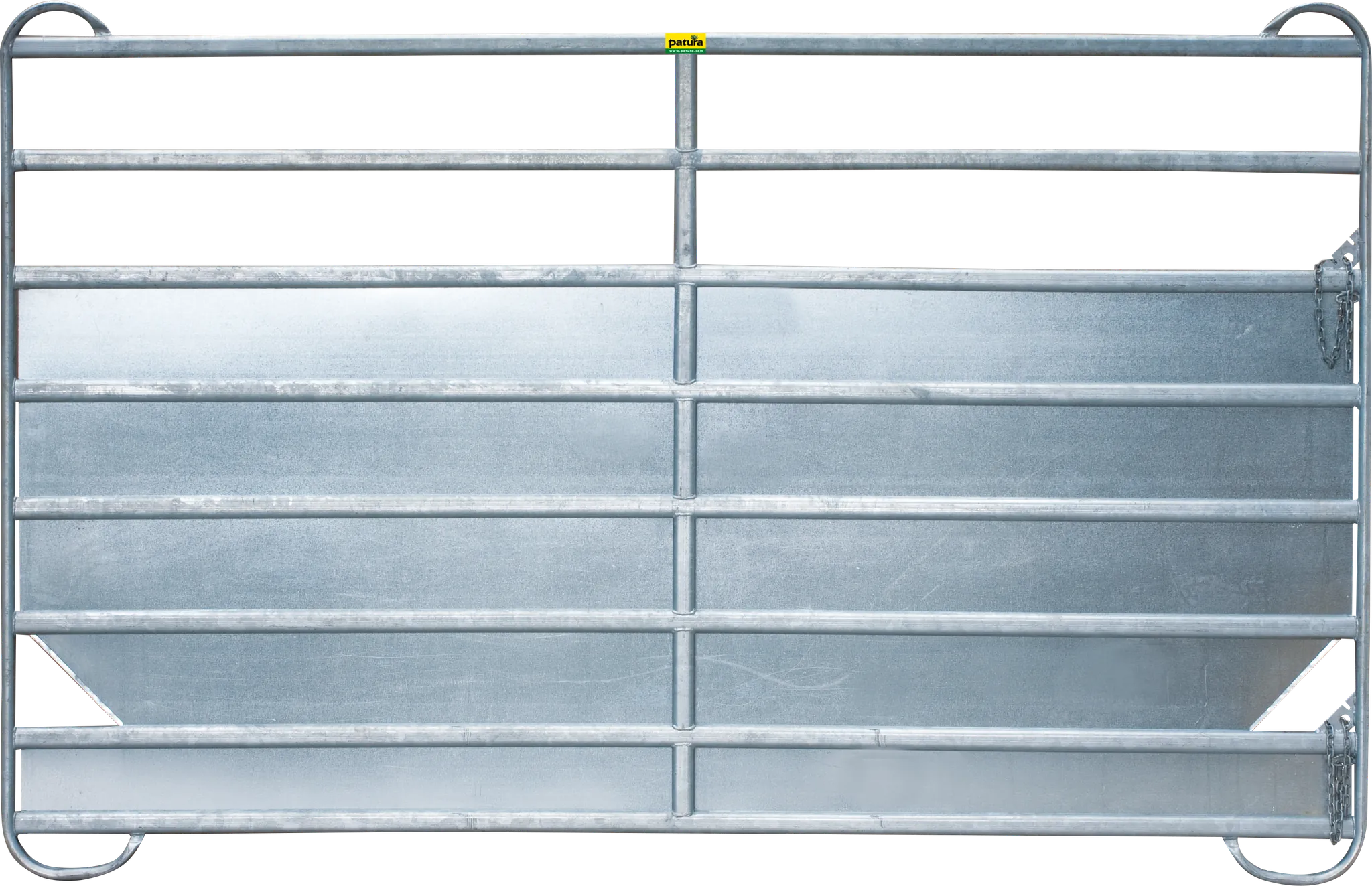 Panel-8 Plus 2,40 m mit Blechverkleidung