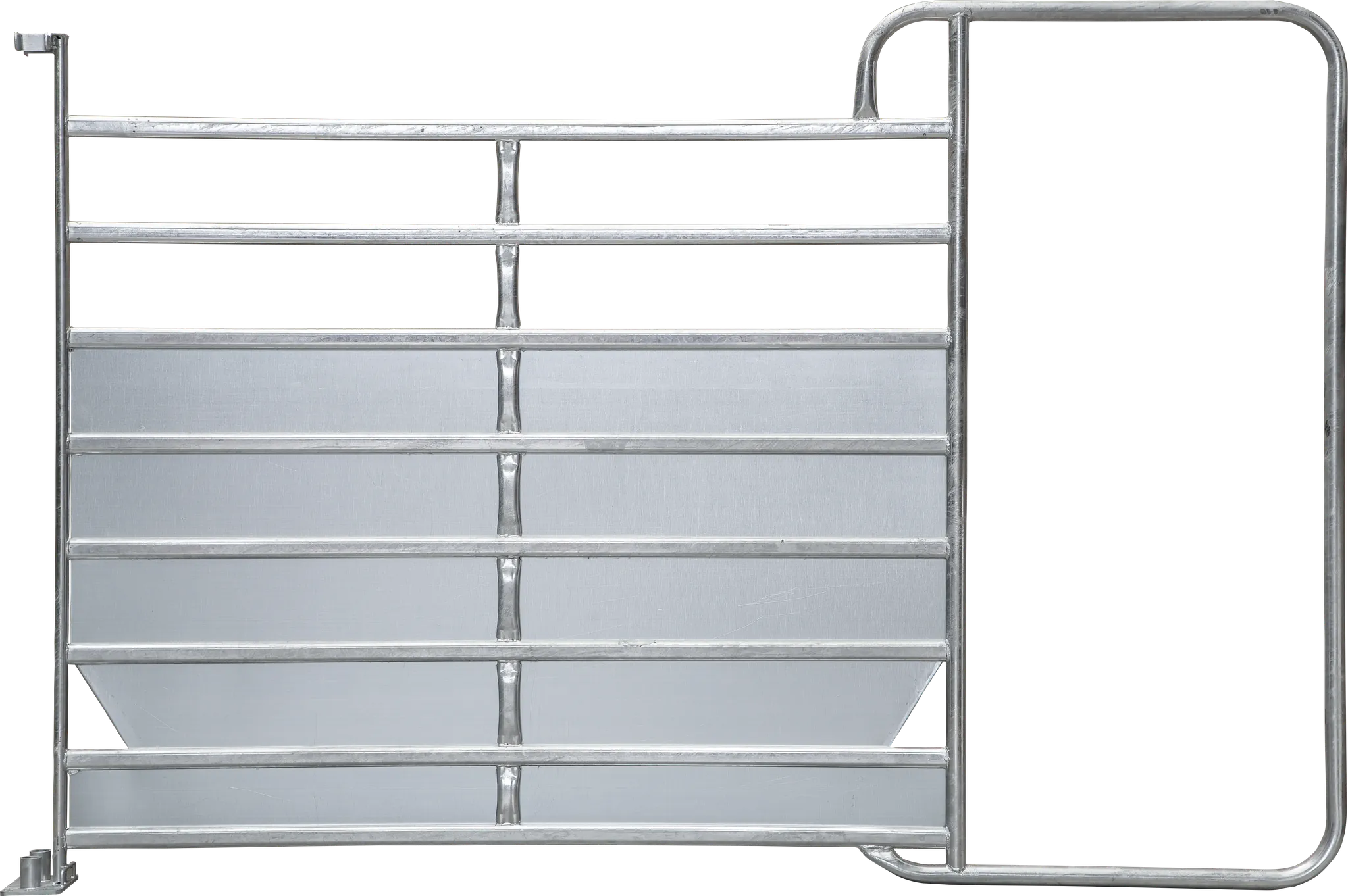 Panel-8 mit Rahmen Plus 3,05 m, H= 2,10 m, vz, Durchgangsbreite 70 cm