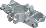Schelle d= 76 mm, für Panel, doppelt